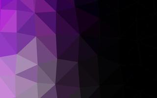 couverture de mosaïque triangle vecteur violet clair.