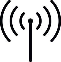 sans fil et Wifi icône ou Wifi icône signe pour éloigné l'Internet accès. vecteur