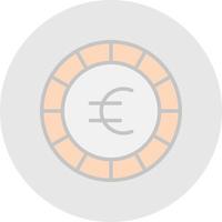 conception d'icône vecteur euro