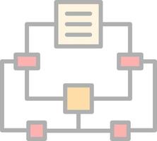 conception d'icône de vecteur de processus