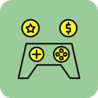 conception d'icône de vecteur de gamification