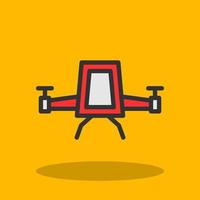 conception d'icône de vecteur de taxi aérien