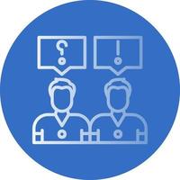 pensez à la conception d'icônes vectorielles différentes vecteur