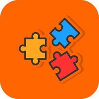 conception d'icône de vecteur de puzzle