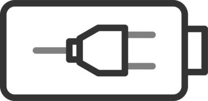 batterie charge vecteur icône