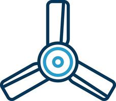 conception d'icône de vecteur de ventilateur