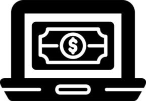 icône de vecteur de paiement en ligne