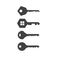 création de logo de clé de maison