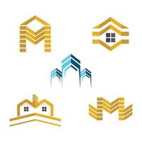 images de logo de maison vecteur