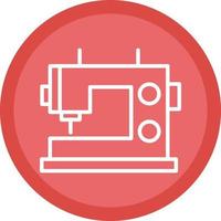 conception d'icône de vecteur de machine à coudre