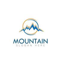 logo de montagne, images de logo de montagne vecteur