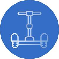 conception d'icône de vecteur de segway