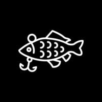 conception d'icône de vecteur d'appâts de pêche