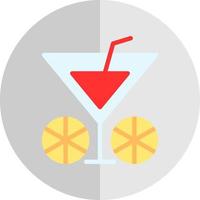 conception d'icône de vecteur de cocktail