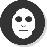 conception d'icône de vecteur de masque facial