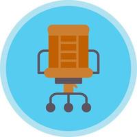 conception d'icône de vecteur de chaise de patron