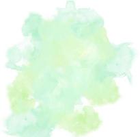 Contexte aquarelle vert combinaison vecteur