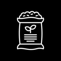 conception d'icône de vecteur de compost