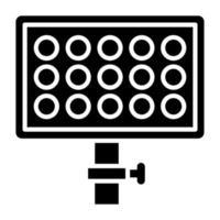 10981 - LED panneau.eps vecteur