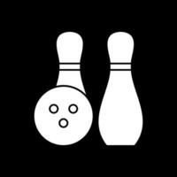 conception d'icône de vecteur de bowling