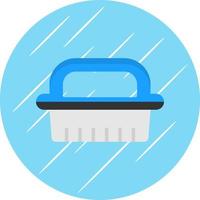 conception d'icône de vecteur de brosse de nettoyage