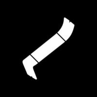 conception d'icône de vecteur de pied de biche