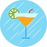 conception d'icône de vecteur de cocktail