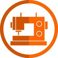 conception d'icône de vecteur de machine à coudre