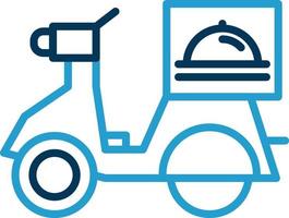 conception d'icône vectorielle de livraison de nourriture vecteur