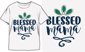 Haut de la mère journée T-shirt dessins à spectacle votre l'amour et appréciation vecteur