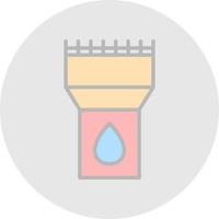 conception d'icône de vecteur de château d'eau