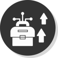 conception d'icône de vecteur de croissance d'entreprise