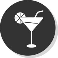 conception d'icône de vecteur de cocktail