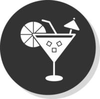 conception d'icône de vecteur de cocktail