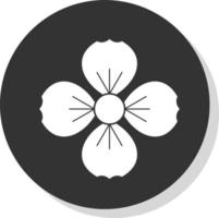 conception d'icône de vecteur de fleurs de fraise