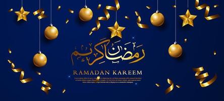 arabe style Ramadan kareem Contexte vecteur