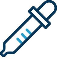 conception d'icône vecteur compte-gouttes