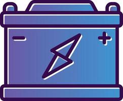 conception d'icône de vecteur de batterie