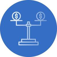 conception d'icône de vecteur de liquidité d'argent