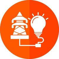 conception d'icône de vecteur d'énergie électrique