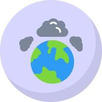 conception d'icône de vecteur de pollution atmosphérique