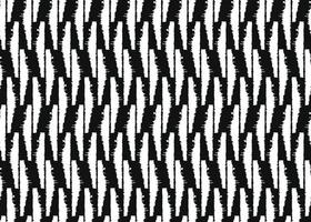 motif de formes sans soudure de couleur dessiné à la main, noir, blanc vecteur