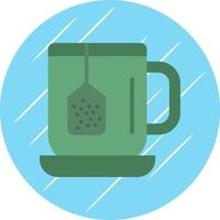 conception d'icône de vecteur de thé