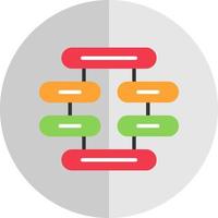 conception d'icônes vectorielles de dépendances vecteur