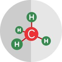 conception d'icône de vecteur de méthane