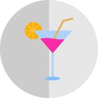 conception d'icône de vecteur de cocktail