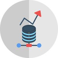 conception d'icônes vectorielles d'analyse de données vecteur