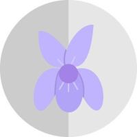 conception d'icône vecteur violet