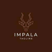 impala logo conception vecteur illustration