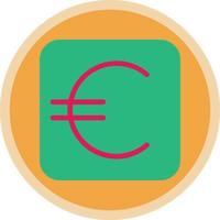 conception d'icône vecteur signe euro
